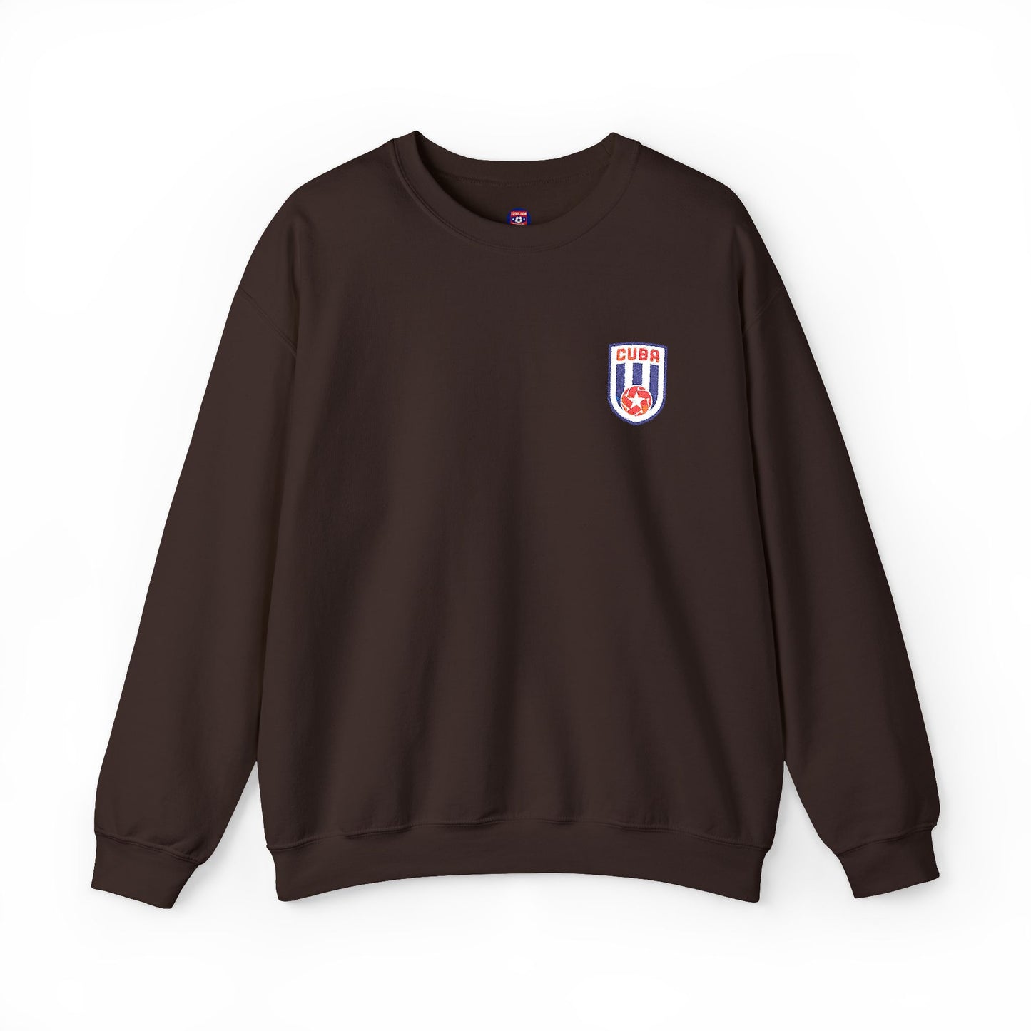 Crewneck con Escudo Bordado de Cuba