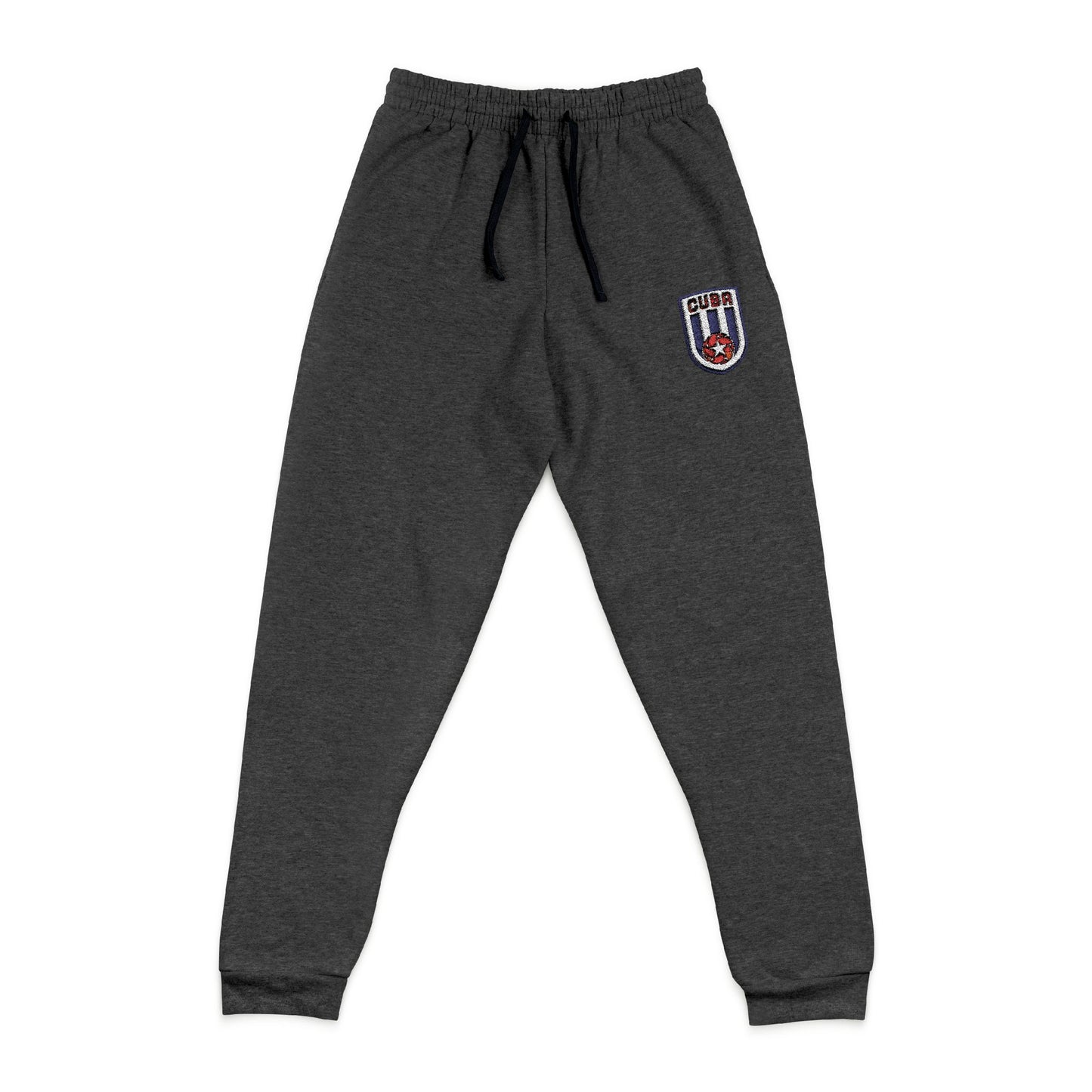 Joggers con Escudo Bordado de Cuba