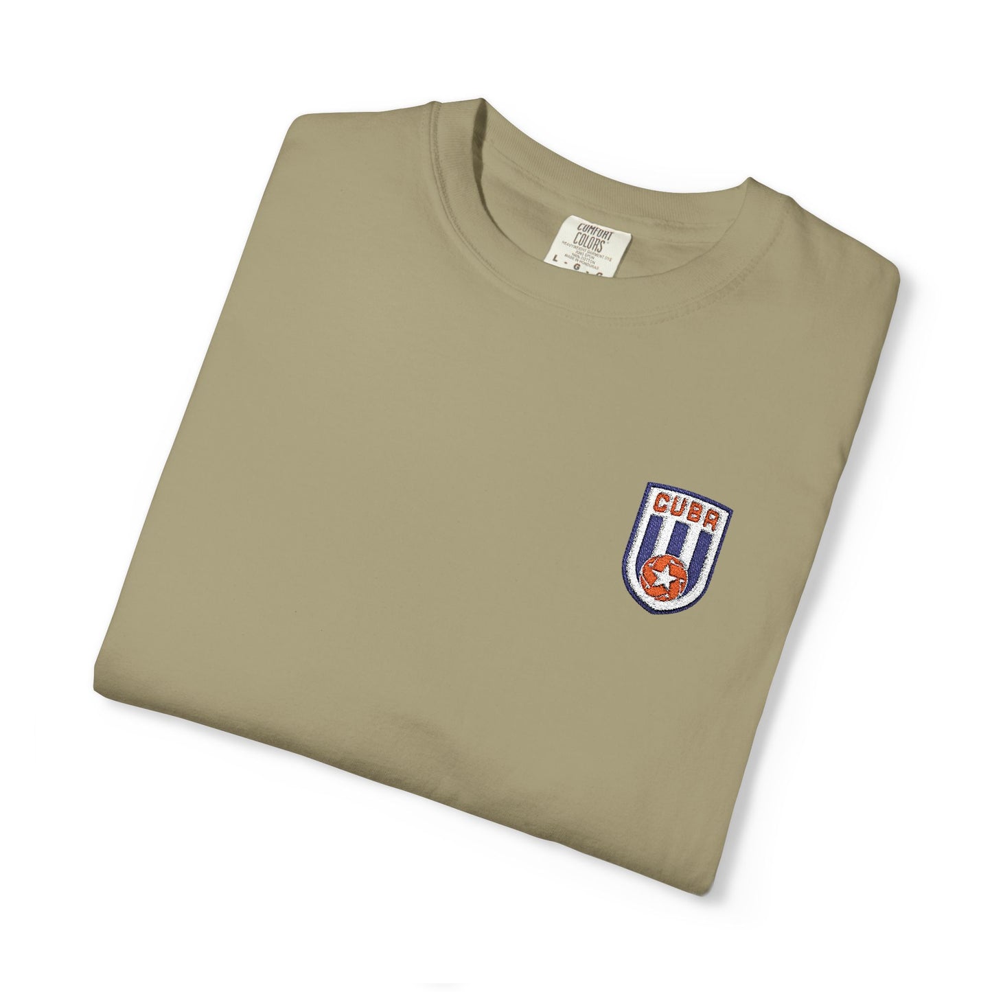 Camiseta con Escudo Futbol de Cuba