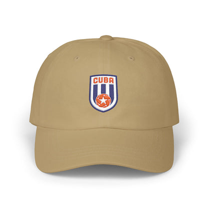 Gorra Clásica Bordada de la Selección de Cuba