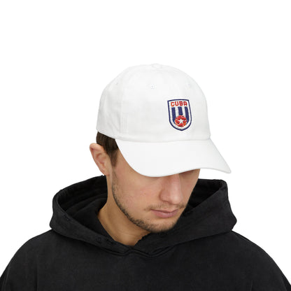 Gorra Bordada con Logo de Cuba