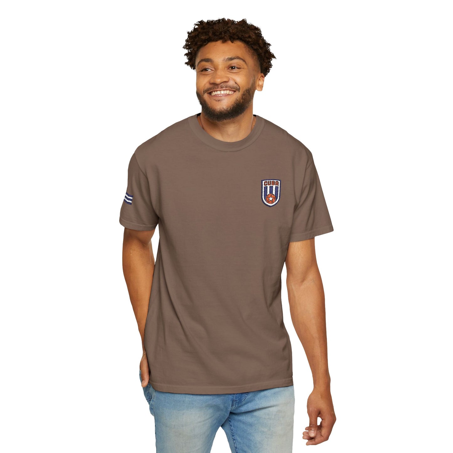 Camiseta con Escudo Futbol de Cuba